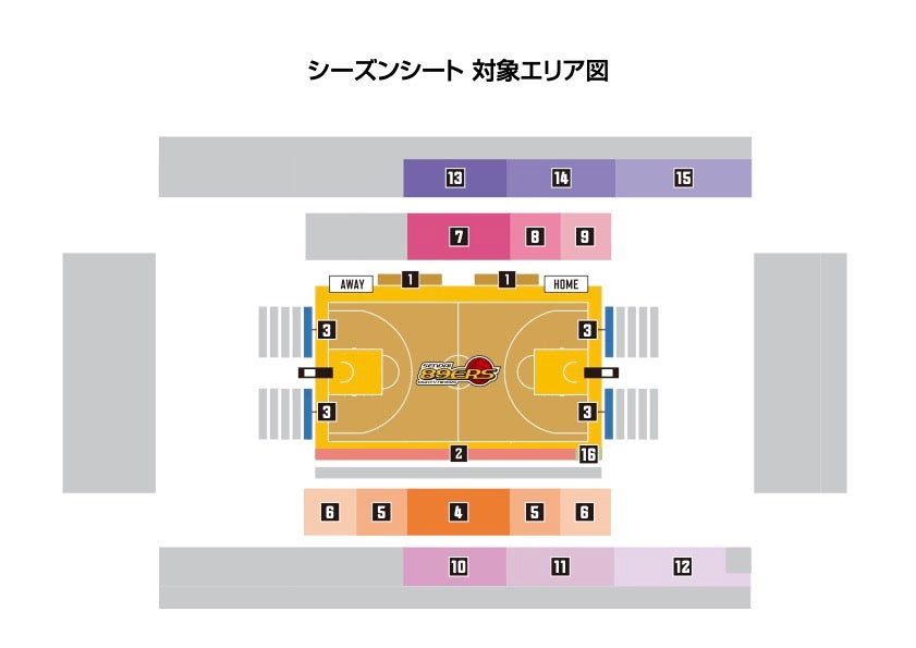 2024〜2025シーズン ナイター専用シーズン券 1枚 2024-25シーズン シーズンシートのご案内 | 仙台89ERS