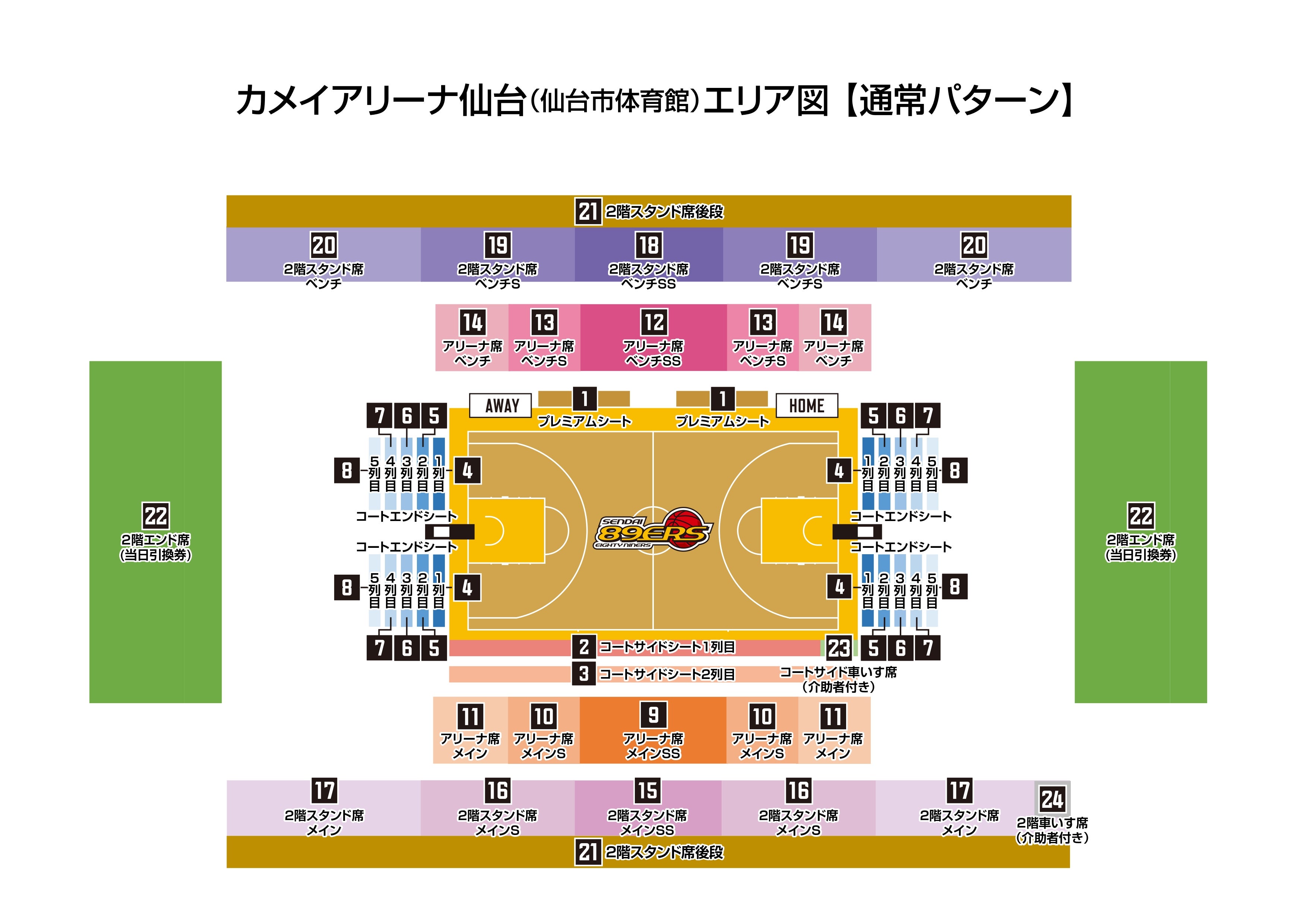 2024-25シーズン チケット概要について | 仙台89ERS