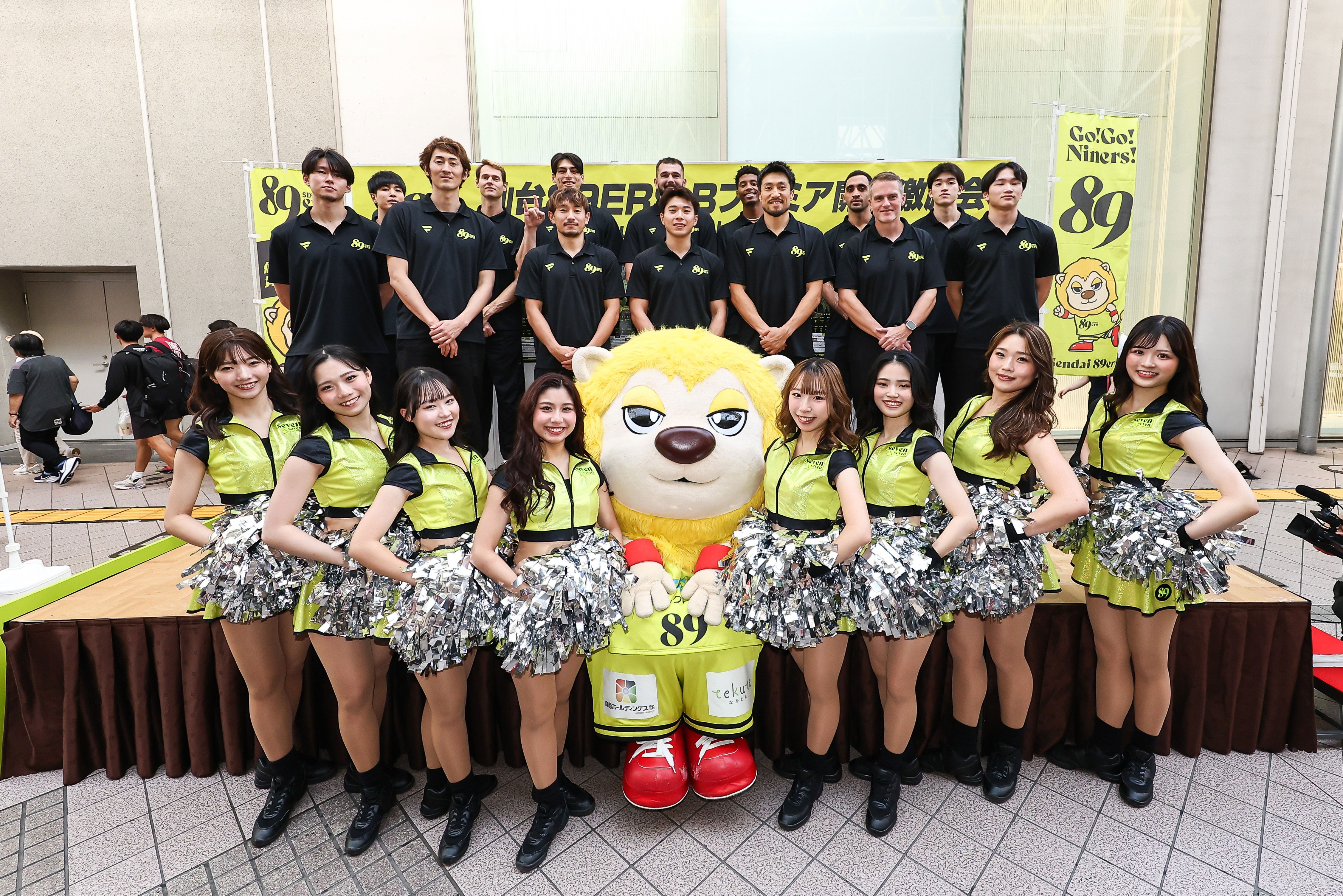 9/22(火・祝)『仙台89ERS Bプレミア開幕激励会 supported by 藤崎』を開催いただきました